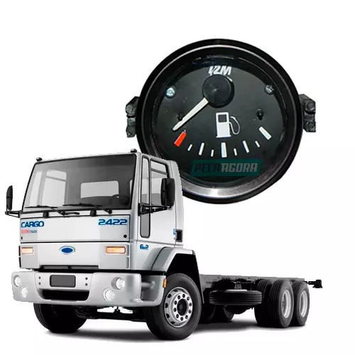 INDICADOR NIVEL COMBUSTIVEL 12V FORD CARGO 1419 1215 1415 1622 2322 2422 ANO 199