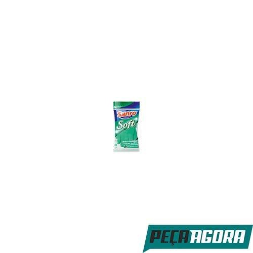 LUVA LATEX VERDE SOFT G SANRO N.283 (23454CC)