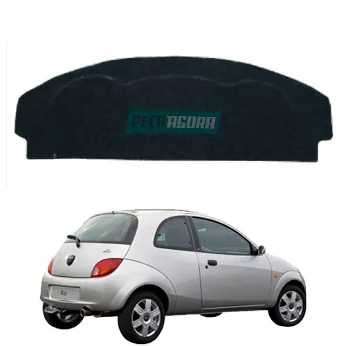 TAMPA PORTA MALA FORD KA 02 A 07 PRETO  (M308075)