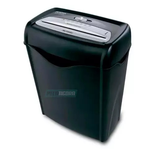 PICADORA FRAGMENTADORA PAPEL DOCUMENTOS 10 FOLHAS CESTO 110V (AS1018CD1)
