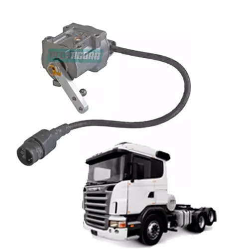 PEDAL ACELERADOR PARA SCANIA F124 01/01 A 12/10 K124 01/01 A 12/10 (1496308)