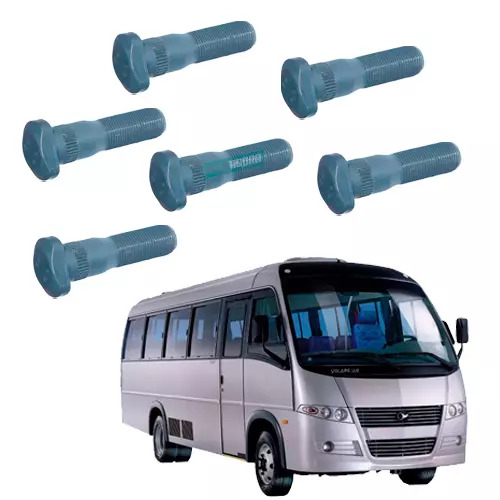 CAIXA 6 PARAFUSO RODA DIANTEIRA 18X1,5X72/81 10.9 AGRALE VOLARE A8 8500 (CX.6007