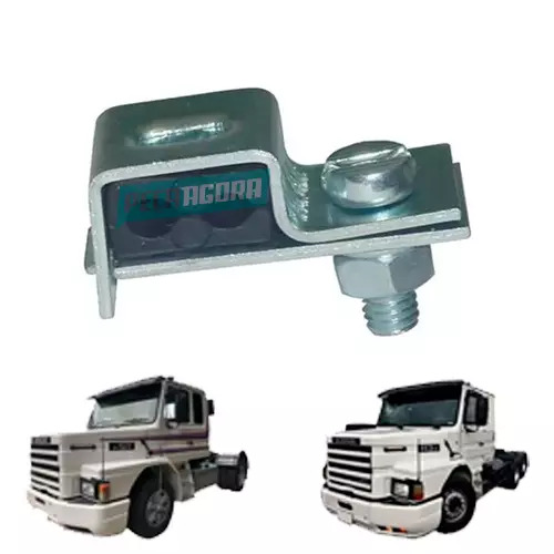 CAIXA COM 10 ABRACADEIRA CANO INJETOR(DUPLA) K113/BR116/FTSK112/ (CX.324688**10)