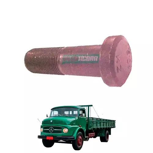 PARAFUSO RODA DIANTEIRA M20 1,5X69/77 10.9 MB 1111 1113 (3124021071-3002001)