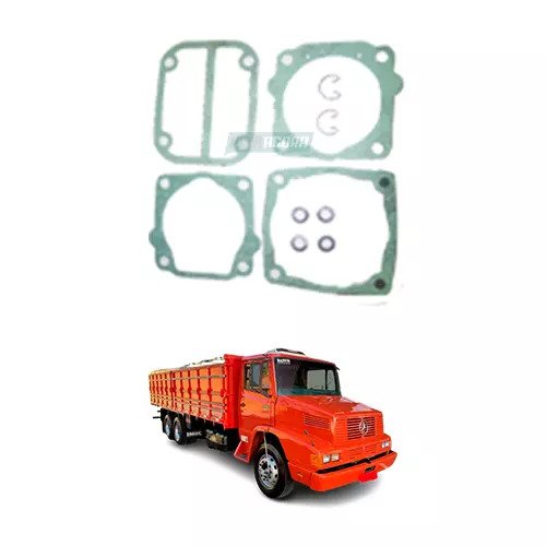 REPARO CABECOTE COMPRESSOR AR LK1527 MB 1618 1620 LO712 LO914 1218 1418 (0001314