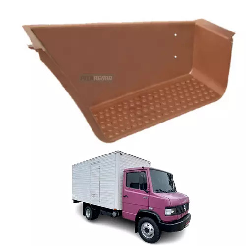 FORRO ESTRIBO MARROM ESQUERDO SEM FURO MB 709 710 1618 1935 LS1630 L2318 L2418 L