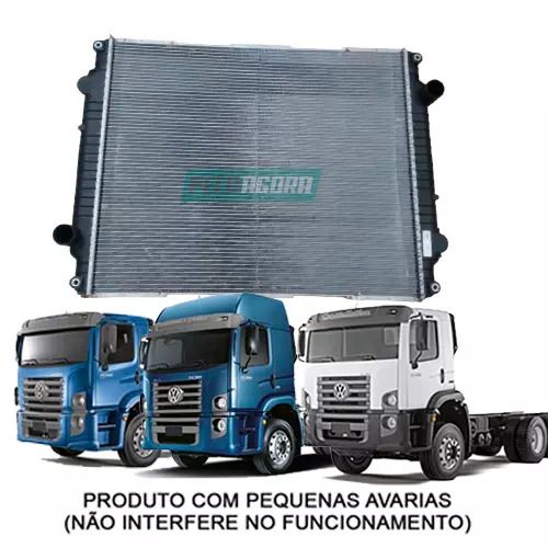 RADIADOR AGUA VISCONDE VW CONSTELLATION 17280 24280 31280  (AVARIA01-206901172-1