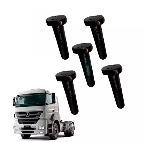 CAIXA 5 PARAFUSO RODA TRASEIRO M22X1,5X98X108,5 RECARTILHADO MB AXOR ATEGO 12 EM