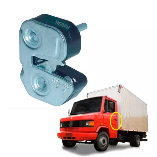 FECHADURA EXTERNA PORTA ESQUERDA MB 709 912 1418 1618 2325 1938 BICUDOS HPN ATE 