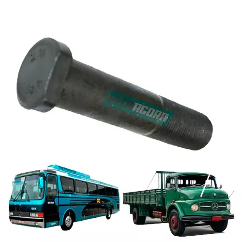PARAFUSO RODA DIANTEIRA M22-1,5X77/87MM MB 1313 1318 1418 1419 1420 O370 O371 (3