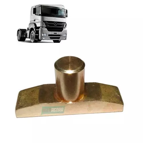 PASTILHA DESLIZANTE GARFO 1A 2A 3A 4A MARCHA BRONZE CÂMBIOS G210 G240 MB AXOR 2