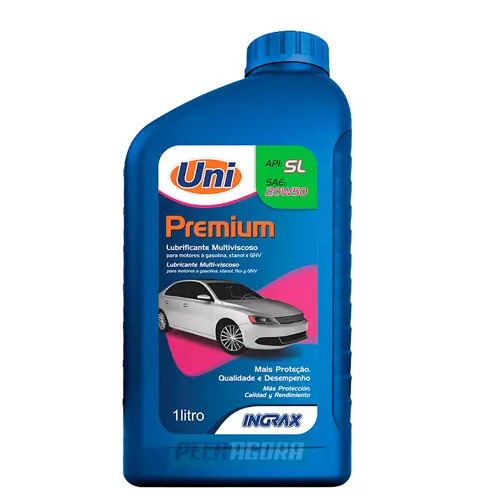 OLEO MOTOR 20W50 SL MINERAL UNI PREMIUM INGRAX (UNI20W50)