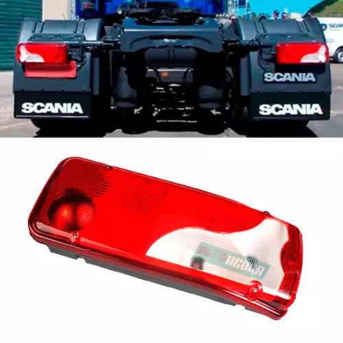 LANTERNA TRASEIRA LD SEM VIGIA PLUG ORIGINAL PARA SCANIA SERIE 4 SERIE 5 (175675