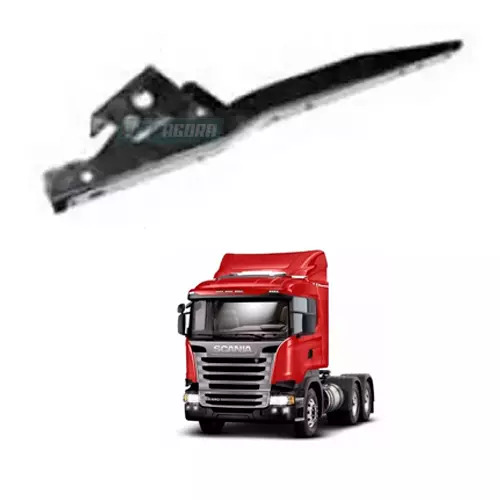 DOBRADICA DA GRADE FRONTAL CENTRAL PARA SCANIA P (SERIE 4) ESQUERDO BRIM (136628