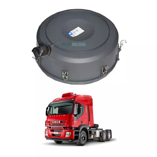 TAMPA FILTRO DE AR PARA IVECO STRALIS 330 360 380 400 410 420 440 460 480 560 (4