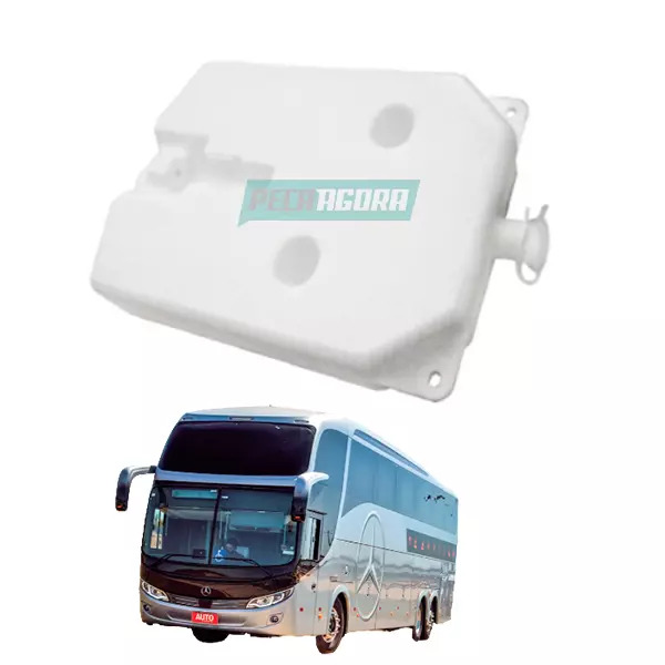 RESERVATORIO AGUA PARABRISA COM TAMPA MB 1318 1418 1620 BICUDOS DE ACORDO COM O 