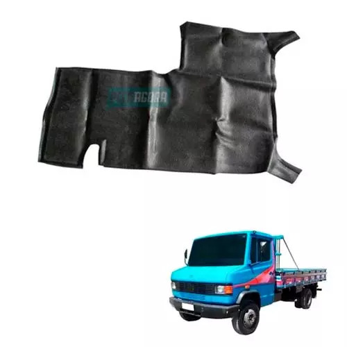 TAPETE BORRACHA CENTRAL S/ FELTRO MB LN 709 710 PLUS   (6886847960)