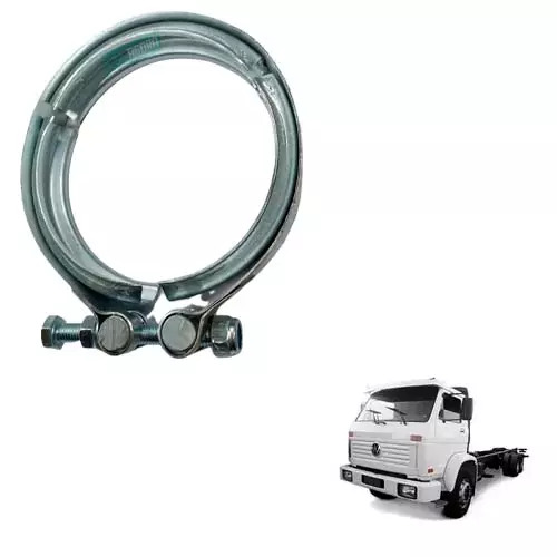 ABRACADEIRA TUBO ESCAPE VW 12170 13170 15180 15170 16170 17210 16200 BUS VW 1724