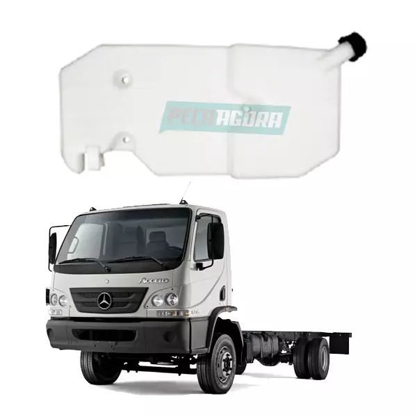 RESERVATORIO LAVADOR PARABRISA TAMPA SEM BOMBA MB ACCELO 715 815 915 1016 (97986