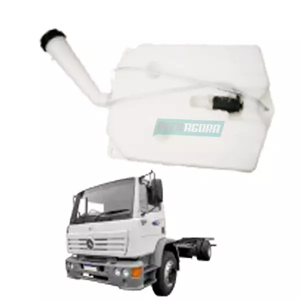 RESERVATORIO PARABRISA COM TAMPA E BOMBA 12V MB 1214 1420 1718 1720 (8888060360-