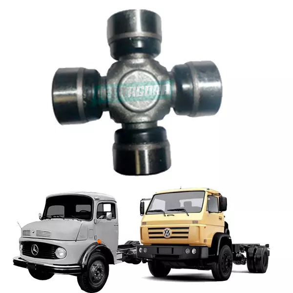CRUZETA JUNTA UNIVERSAL COLUNA DIRECAO MB L1113 1313 1513 2013 LPO710 712 VW 690