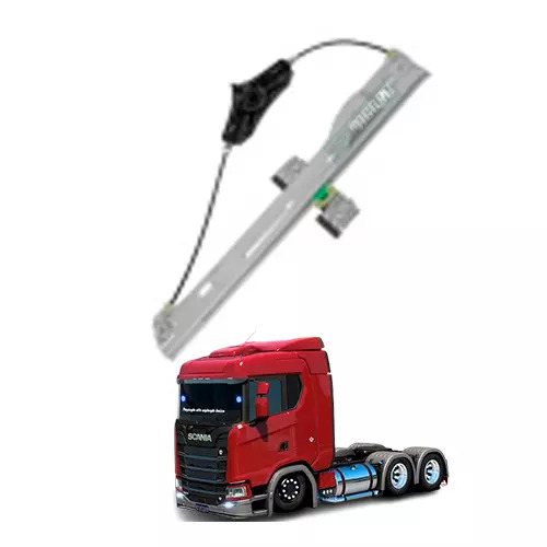 MAQUINA DE VIDRO DA PORTA DIREITA DIANTEIRA  PARA SCANIA NTG (2053165-L0102016)
