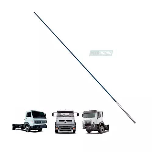 ANTENA DE FIBRA P/CAMINHAO ''TRADICIONAL'' PRETA (CX.007006.**2)