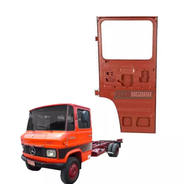 PORTA NUA COMPLETA ESQUERDO MB 608 708 MODERNA  (3087207805.)