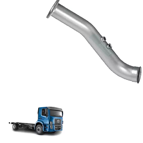 TUBO SAIDA MOTOR VW CONSTELLATION 17280 24280 ADVANTECH EURO 5 (07W253091F-W965-