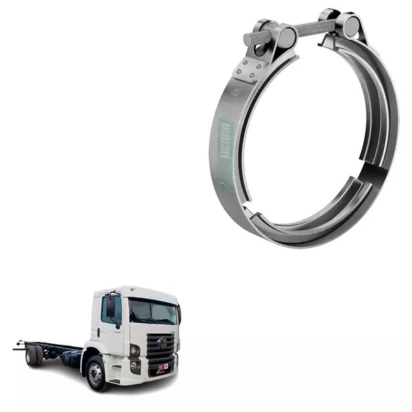 ABRACADEIRA ESTAMPADA INOX 3POL VW CONSTELLATION 13180 15180 ATE 2011 (2S2253091