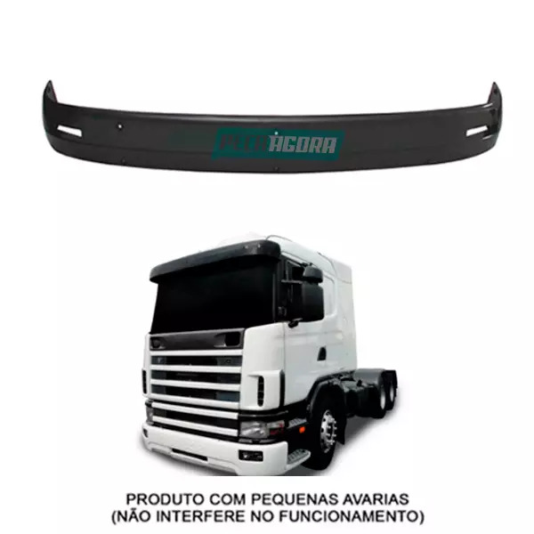 TAPA SOL CABINE PARA SCANIA SERIE 4 P94 124 R114 124 ANTIGO ACRILICO ORIGINAL **