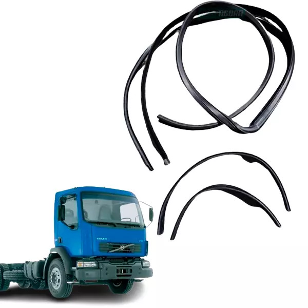 CANALETA PORTA ESQUERDA VOLVO VM 2003 EM DIANTE 3 PECAS (20503178-41378)