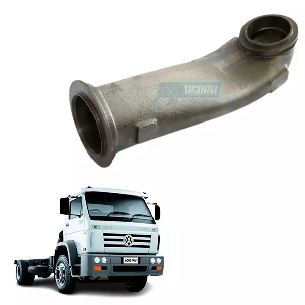 TUBO CONEXAO TURBO AO ESCAPE VW 17.220 24.220 26.220 26.260 31.260 CUMMINS 6CTAA