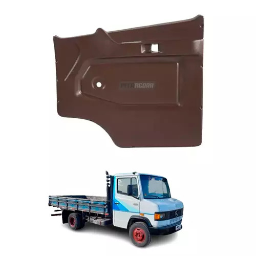 REVESTIMENTO PORTA ESQUERDO MARROM PLASTICO MERCEDES BENZ 709 2325 1621 (6887209