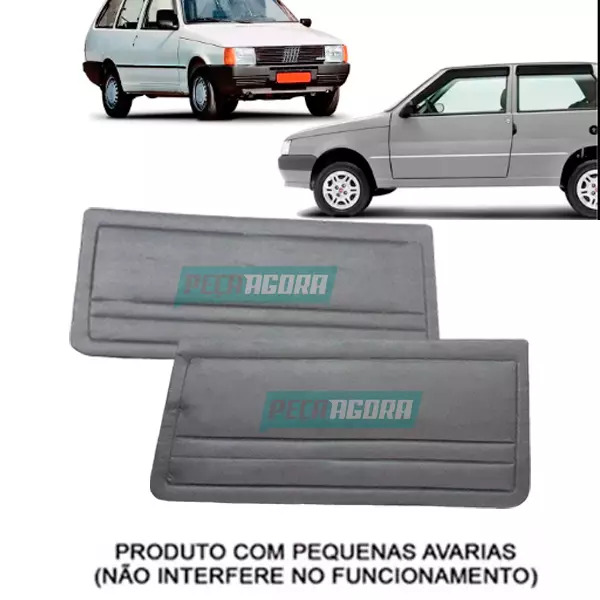 PAR FORRO PORTA UNO ELBA 2 PORTAS 85 A 03 PRETO ***PRODUTO COM PEQUENO DETALHE D