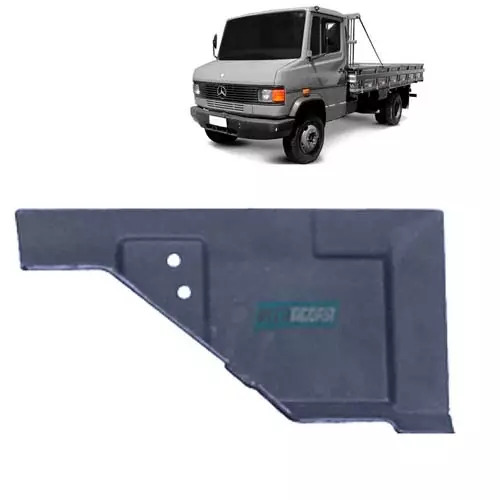REVESTIMENTO LATERAL PEDAL DIREITO MB 709 ATE 1935 PRETO (6886889006P-1214016)