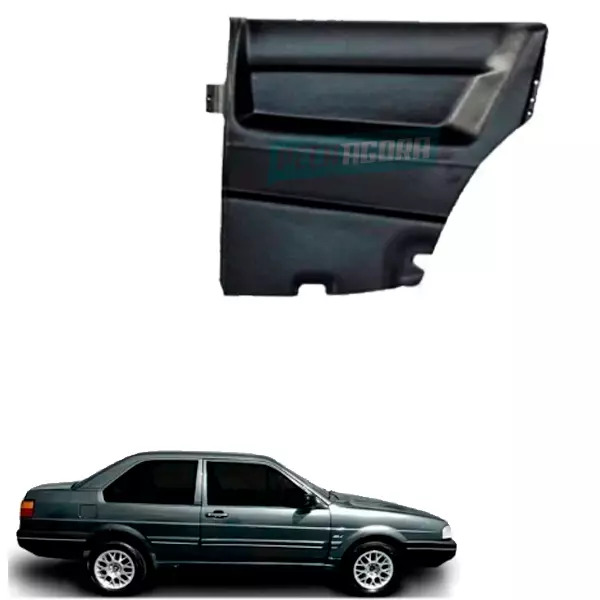 FORRO LATERAL TRASEIRO PRETO DIREITO SANTANA 2 PORTAS 91 A 98 SEM PORTA OBJETO (