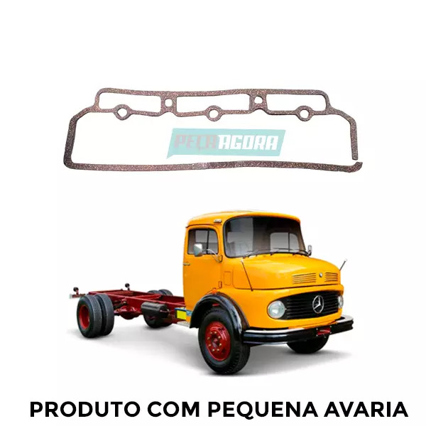 JUNTA TAMPA VALVULA MERCEDES 1113 A 2213 ***PRODUTO COM PEQUENO DETALHE DE AVARI