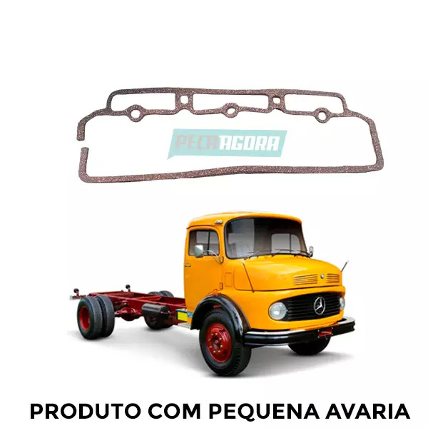 JUNTA TAMPA VALVULA MERCEDES 1113 A 2213 ***PRODUTO COM PEQUENO DETALHE DE AVARI