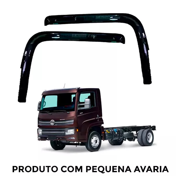 PAR CALHA CHUVA ACRILICA COM AVARIA VW DELIVERY 6160 EXPRESS PHEVOS (ML0309Z-AVA