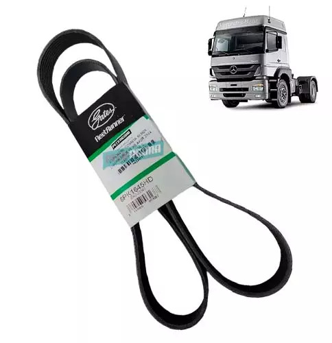 CORREIA MENOR 1646MM 8PK1645 MB AXOR 2544 3340 3344 2036 2536 MERCEDES BENZ (001