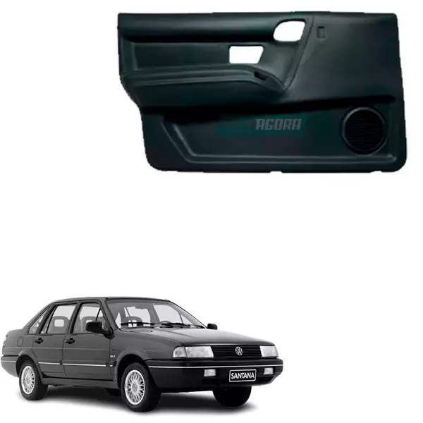 FORRO PORTA PRETO DIANTEIRA ESQUERDO SANTANA VERSAILLES 4 PORTAS SEM PORTA OBJET