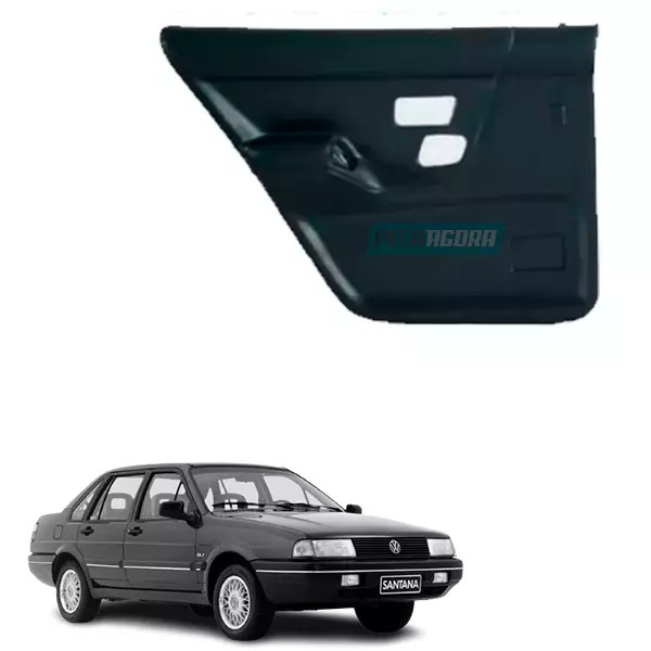 FORRO PORTA PRETO TRASEIRA DIREITO SANTANA VERSAILLES 4 PORTAS SEM PORTA OBJETO 