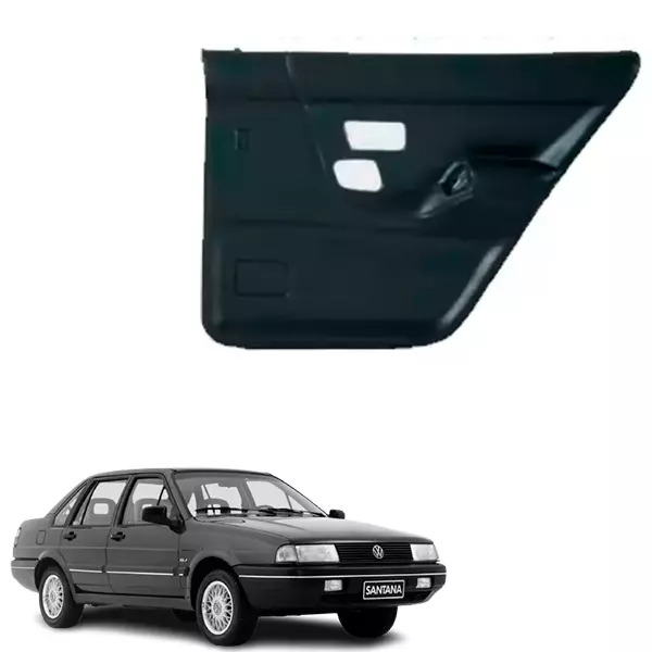 FORRO PORTA PRETO TRASEIRA ESQUERDO SANTANA VERSIALLES 4 PORTAS SEM PORTA OBJETO