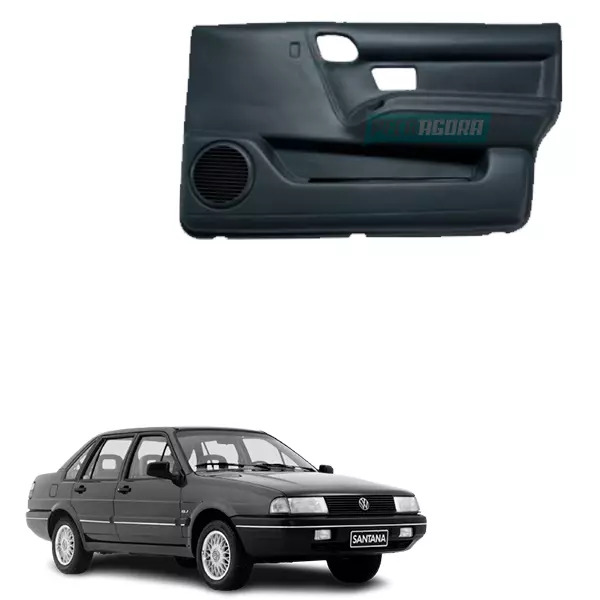 FORRO PORTA PRETO DIANTEIRA DIREITO SANTANA VERSAILLES 4 PORTAS 91 A 98 COM PORT