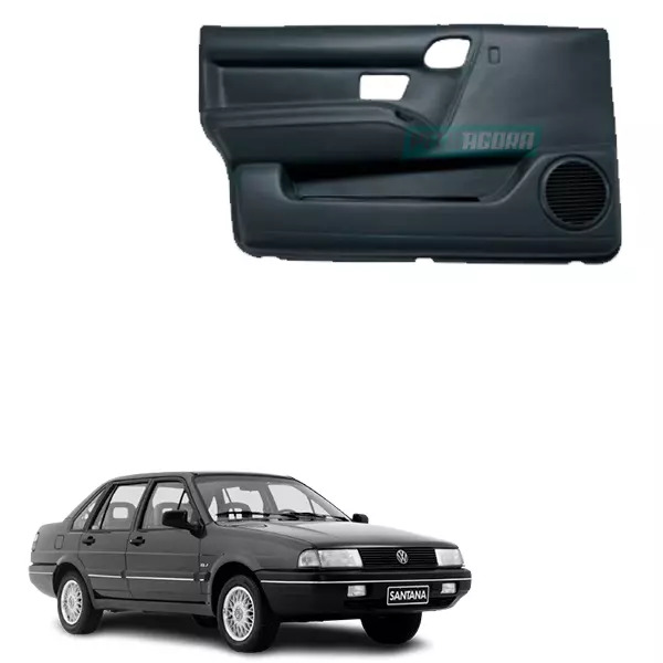 FORRO PORTA PRETO DIANTEIRA ESQUERDO SANTANA VERSAILLES 4 PORTAS 91 A 98 COM POR