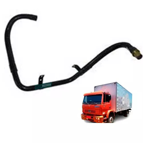 TUBO SUCCAO ASPIRACAO COMPRESSOR MB MERCEDES BENZ OM904LA (9041300557)