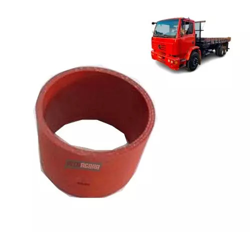 MANGUEIRA COLETOR AR VERMELHA MB MERCEDES BENZ 1723 OH1625 (3760947082)