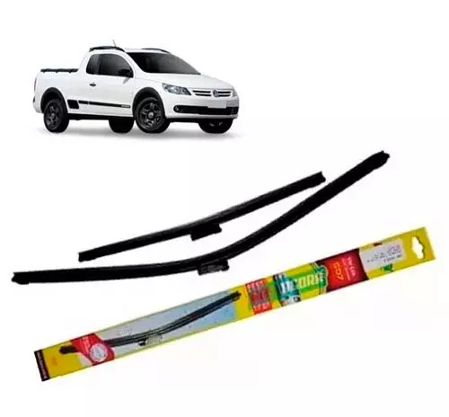 PALHETA SLIM BLADE DIANTEIRA 22'' 16'' GOL SAVEIRO VOYAGE G6 2013 2014 2015 VOLK