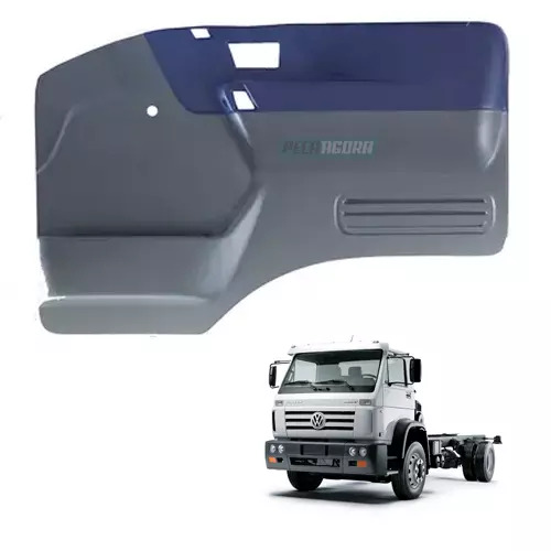 FORRO PORTA DIREITO PLASTICO MAIS GROSSO VOLKSWAGEN WORKER TITAN AZUL (1611)